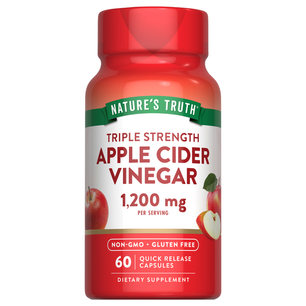 Nature's Truth Apple Cider Vinegar Capsules Triple Strength