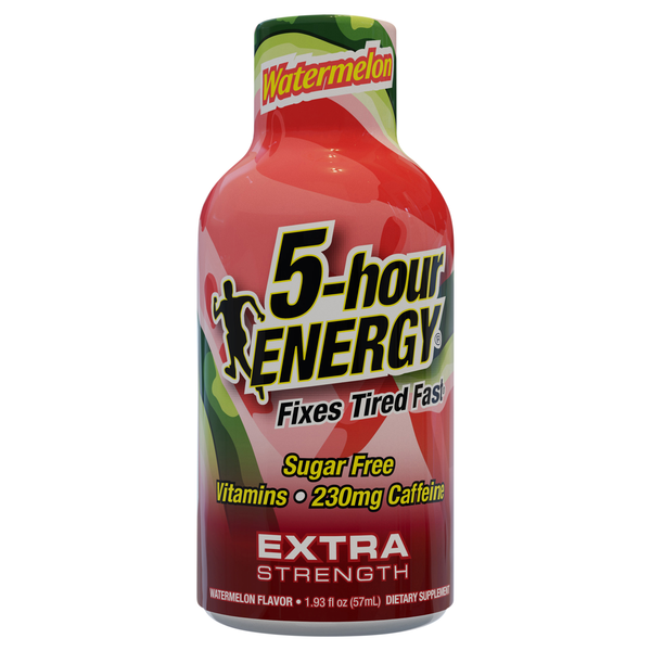 5-Hour Energy Extra Strength Sugar Free Watermelon Energy Shot