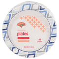 Hannaford Designer Paper Plates 6.8 Inch