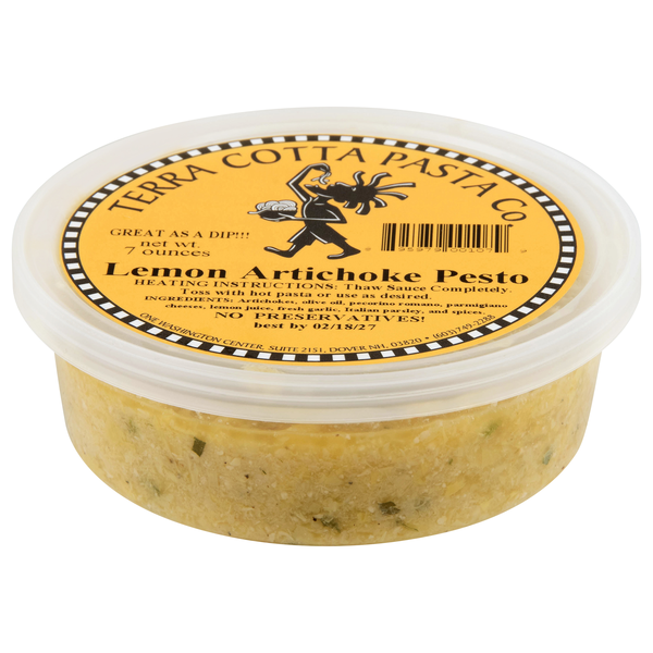 Terra Cotta Pasta Co. Lemon Artichoke Pesto Frozen