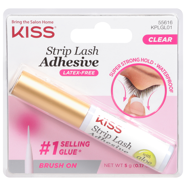 Kiss Latex Free Strip Lash Adhesive Clear