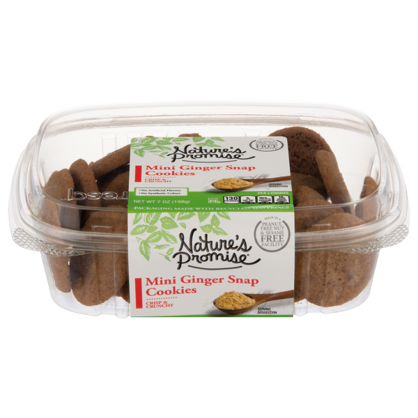 Save on Nature's Promise Mini Ginger Snap Cookies Order Online Delivery