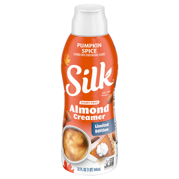 Silk Dairy Free Pumpkin Spice Flavored Almond Coffee Creamer