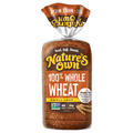 Nature's Own Small Loaf Whole Grain Soft 100% Whole Wheat Bread Sliced