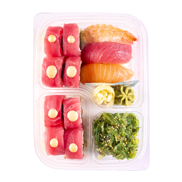 Hissho Sushi Spicy Maui Bento Raw (Avail. 11am - 7pm)