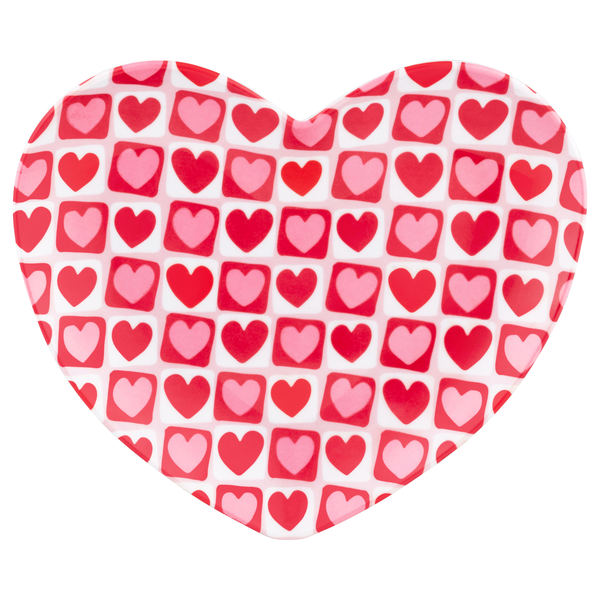 Smart Living Valentine's Day Heart Shaped Plate