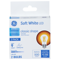 GE LED Classic Shape A15 Ceiling Fan Light Bulb Soft White Dimmable 60w
