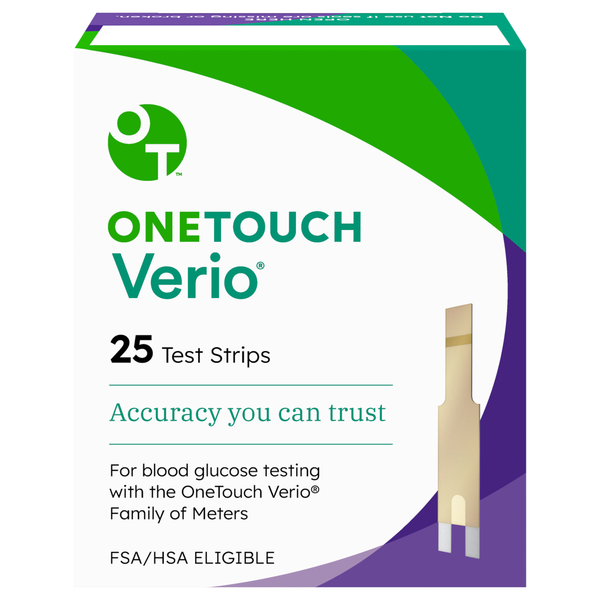 OneTouch Verio Blood Glucose Test Strips