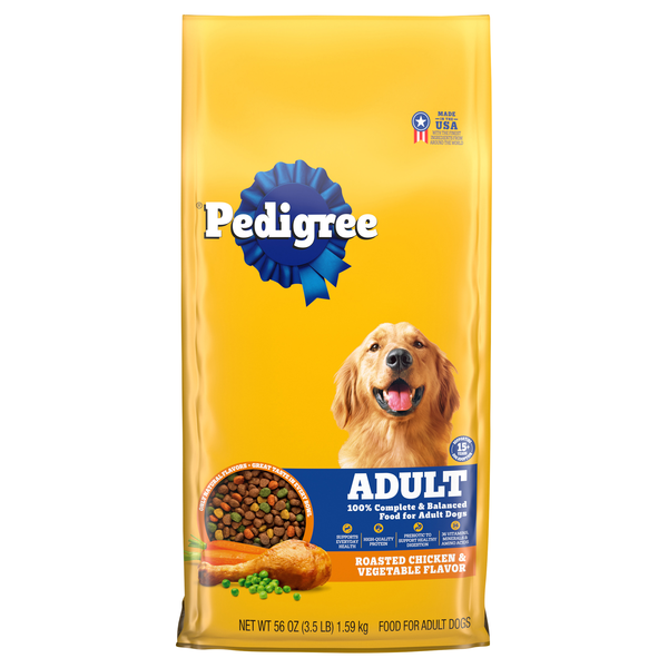 PEDIGREE Roasted Chicken & Vegetable Flavor Adult Dry Dog Food