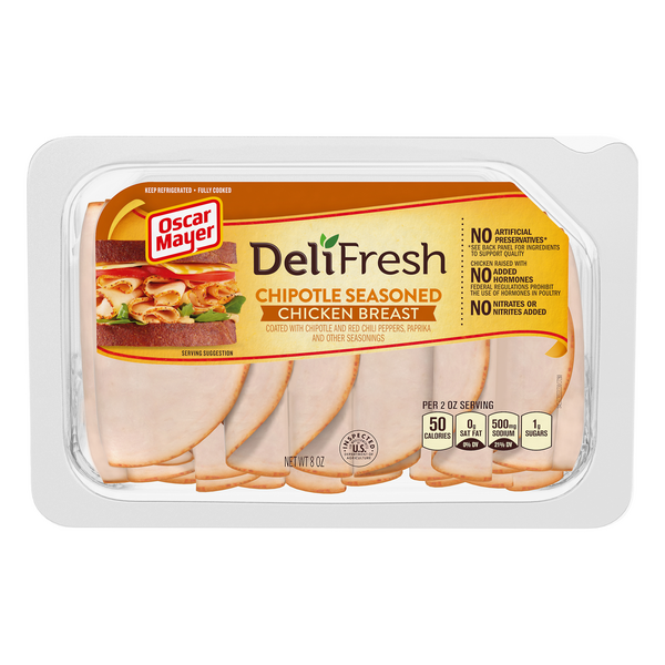 Oscar Mayer Deli Fresh Chicken Breast Chipotle Seasoned Sliced