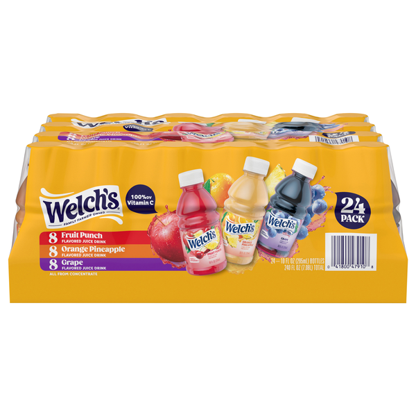 Welch's Variety Pack Juice Drink - 24 pk