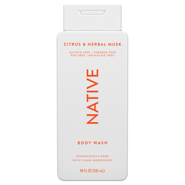 Native Citrus & Herbal Musk Body Wash