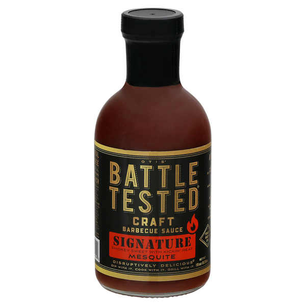 Otis Battle Tested Signature Mesquite Craft Barbecue Sauce