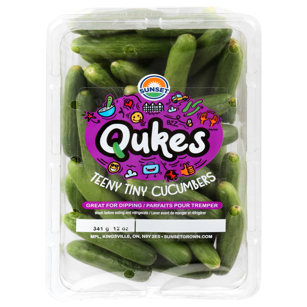 Sunset Qukes Tiny Mighty Cucumbers