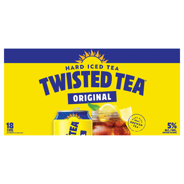 Twisted Tea Original Hard Iced Tea - 18 pk