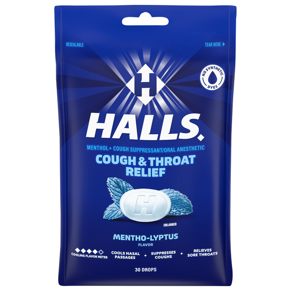 Halls Mentho-Lyptus Cough Drops