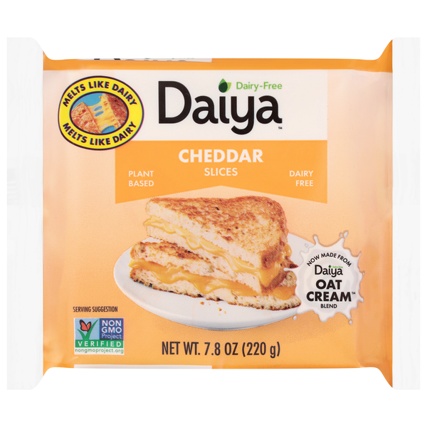 Daiya Dairy Free Plant-Based Vegan Cheddar Slices - 10 ct