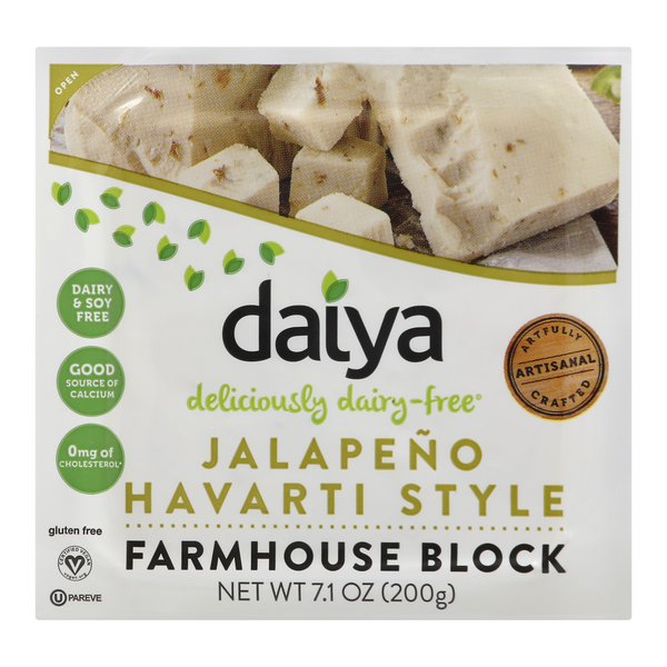 Save on Daiya Havarti Style Jalapeno Dairy Free Farmhouse Block Order