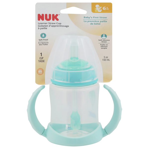 NUK Learner Straw Cup 5 oz 6m+