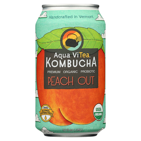 Aqua ViTea Peach Out Kombucha