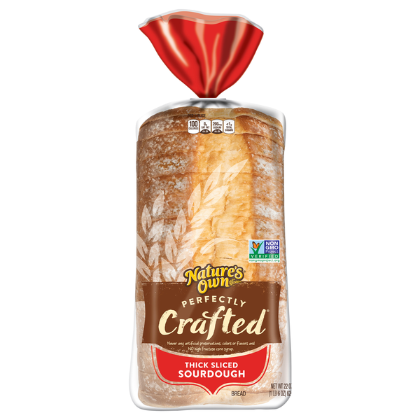 Nature's Own Perfectly Crafted Thick Sliced Sourdough Bread