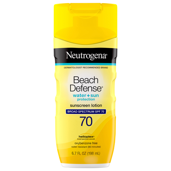 Neutrogena Beach Defense Water + Sun Sunscreen Lotion SPF 70