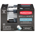 Rubbermaid Brilliance Glass Containers 3.2 Cup