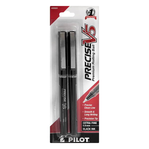 Pilot Precise V5 Rollerball Pens, Extra Fine Point, Ink, Dozen (35335) Blue PV5-BLU - Best Buy