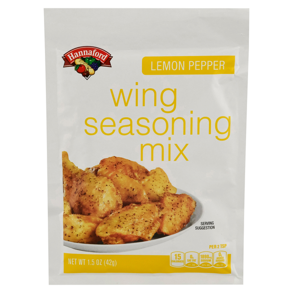 Hannaford Lemon Pepper Wing Seasoning Mix