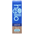 hello Fluoride Free Superfresh Peppermint Toothpaste