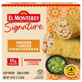 El Monterey Signature Chicken & Cheese Chimichangas - 4 ct Frozen