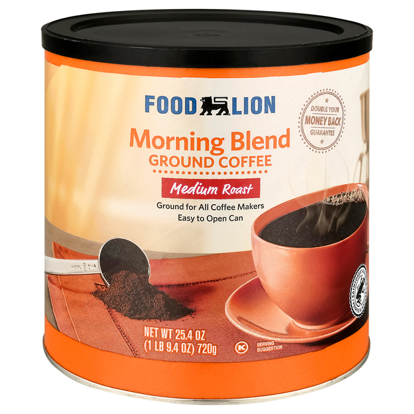 Food Lion Morning Blend Light Roast Ground Coffee