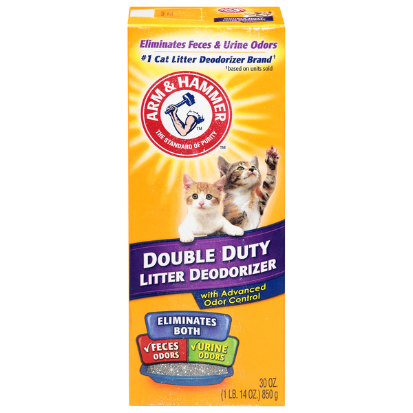 Arm & Hammer Double Duty Litter Deodorizer with Advanced Odor Control