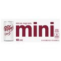 Dr Pepper Diet Soda Mini - 10 pk