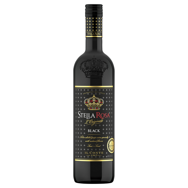 Stella Rosa Italy Black Semi Sweet Wine