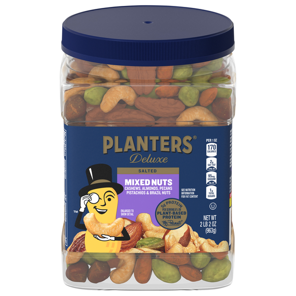 Planters Deluxe Mixed Nuts Salted