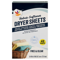 Our Brand Free & Clear Fabric Softener Dryer Sheets