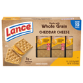Lance Whole Grain Cheddar Cheese Sandwich Crackers - 10 ct
