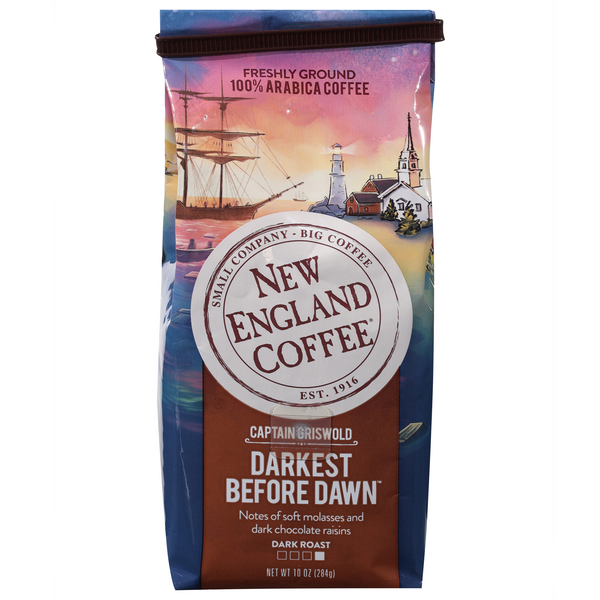 New England Coffee Darkest Before Dawn Dark Roast Ground Coffee