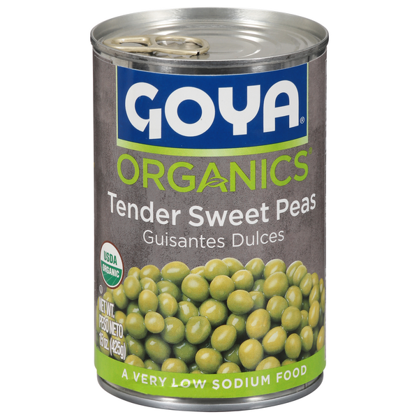 Save on Goya Organics Tender Sweet Peas Order Online Delivery Food Lion