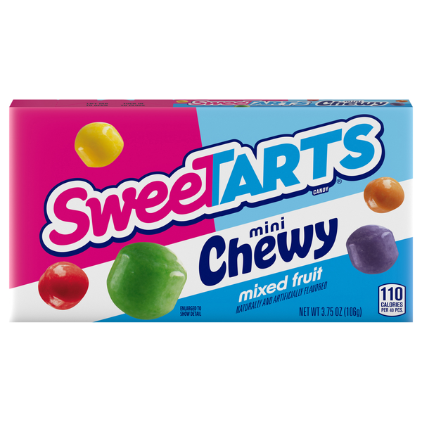 SweeTARTS Mini Mixed Fruit Chewy & Tangy Candy Movie Theater Box