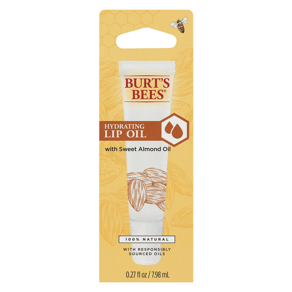 Save on Burt's Bees Hydrating Lip Oil with Sweet Almond Oil Order