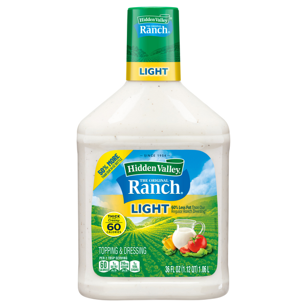 Save on Hidden Valley The Original Ranch Topping & Salad Dressing Light Order Online Delivery