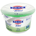 FAGE Total Reduced Fat 2% Milkfat Plain Strained Greek Yogurt Cup