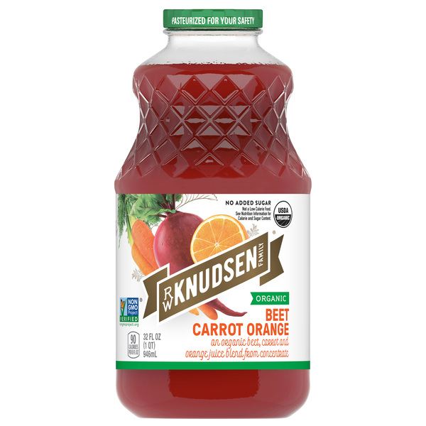 R.W. Knudsen Organic No Sugar Added Beet Carrot Orange Juice