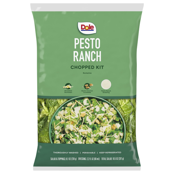 Dole Pesto Ranch Chopped Salad Kit