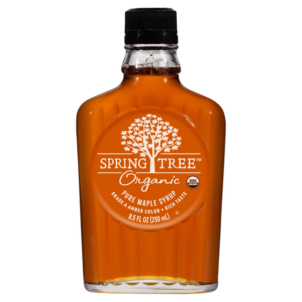 Spring Tree Organic Amber Color Pure Maple Syrup