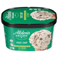 Alden's Organic Mint Chip Ice Cream