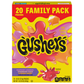 Gushers Raspberry Lemonade Strawberry Peach & Orange Cherry Fruit Snacks