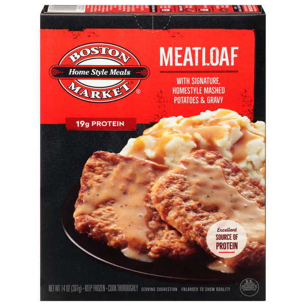 Save on Boston Market Home Style Meals Meatloaf Order Online Delivery